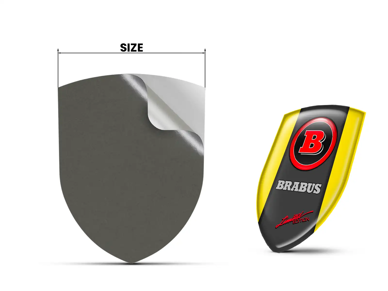 Brabus Badges Emblèmes Auto Limité Résistants Qualité